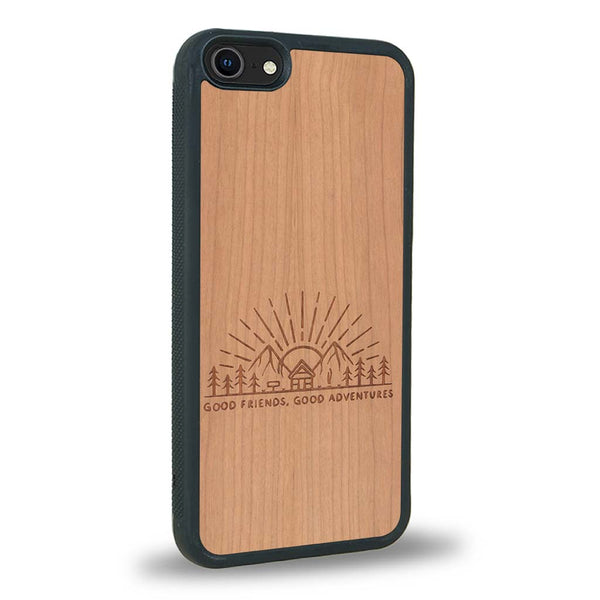 Coque iPhone 5 / 5s - Sunset Lovers - Coque en bois