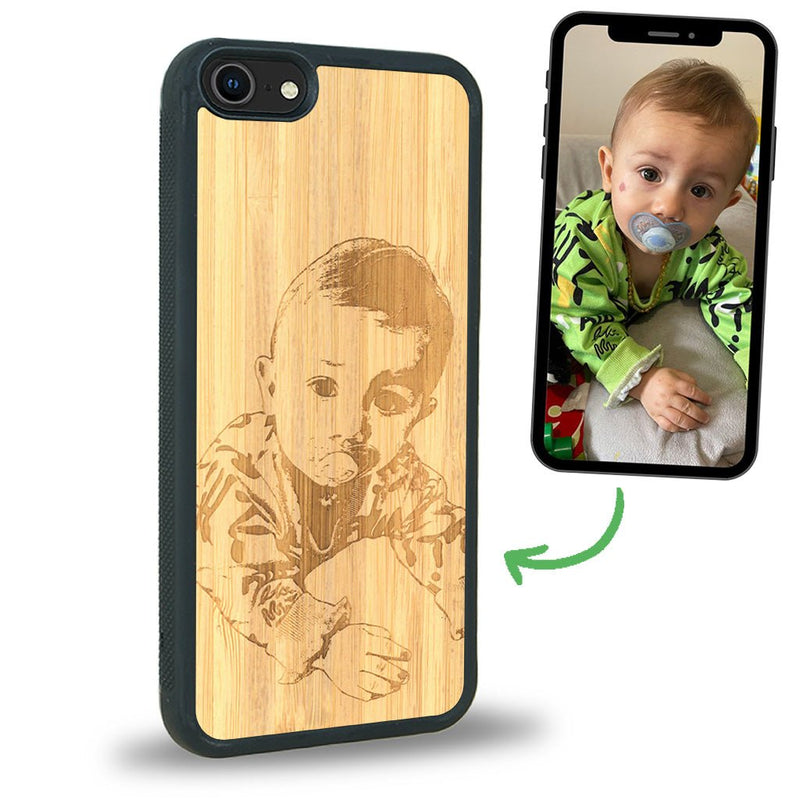 Coque iPhone 6 / 6s - La Personnalisable - Coque en bois