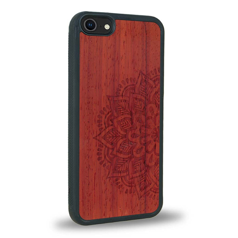 Coque iPhone 6 / 6s - Le Mandala Sanskrit - Coque en bois