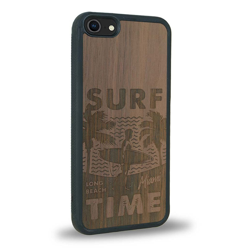 Coque iPhone 6 / 6s - Surf Time - Coque en bois