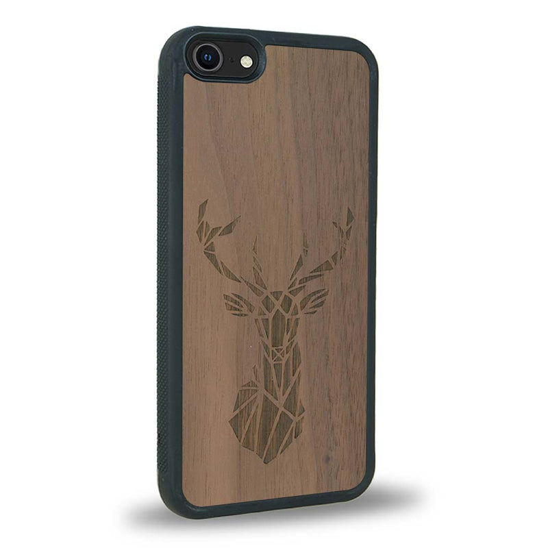 Coque iPhone 6 Plus / 6s Plus - Le Cerf - Coque en bois