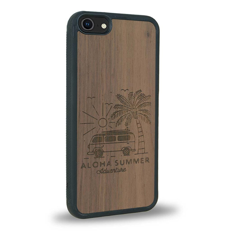 Coque iPhone 7 / 8 - Aloha Summer - Coque en bois