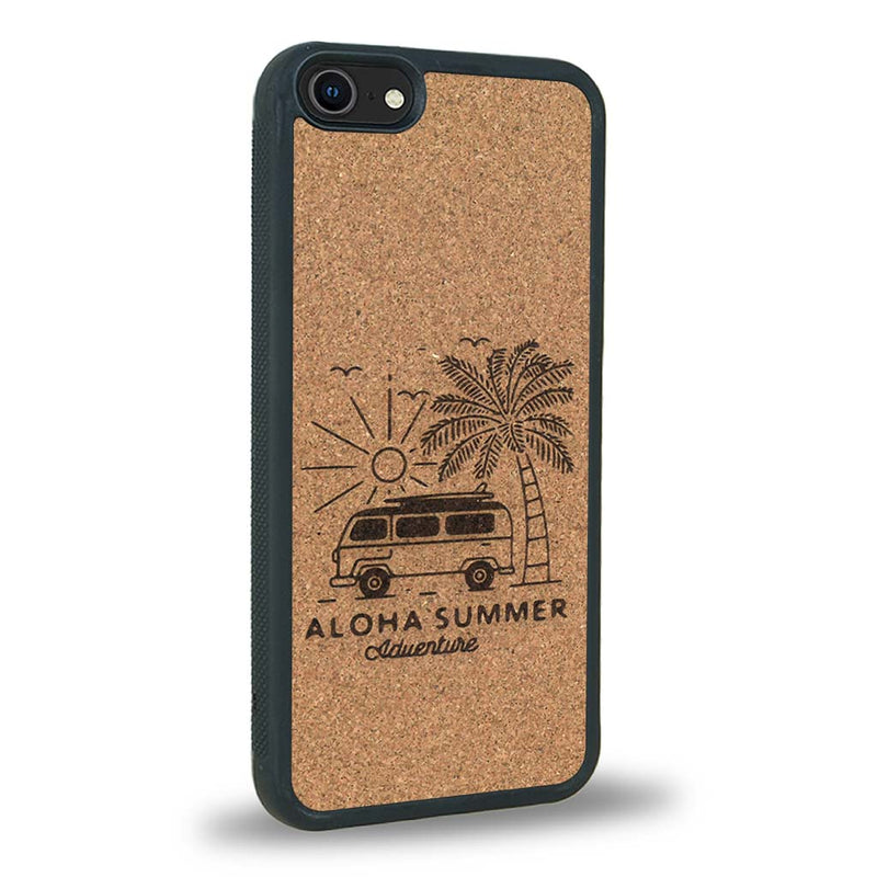 Coque iPhone 7 / 8 - Aloha Summer - Coque en bois