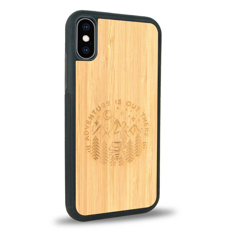 Coque iPhone XS Max - Le Bivouac - Coque en bois