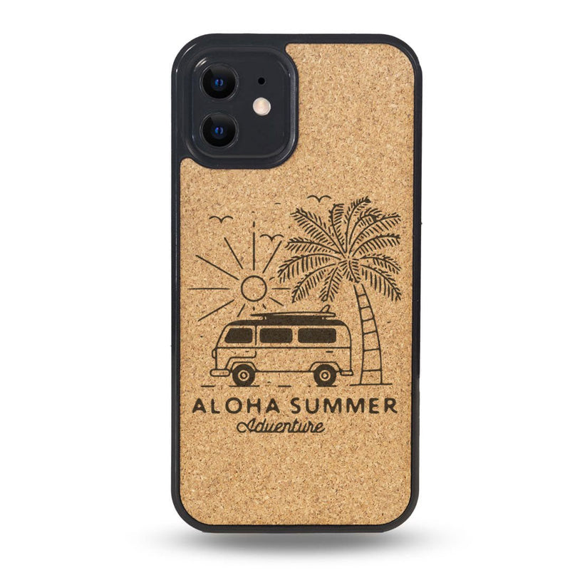 Coque MagSafe - Aloha summer - Coque en bois