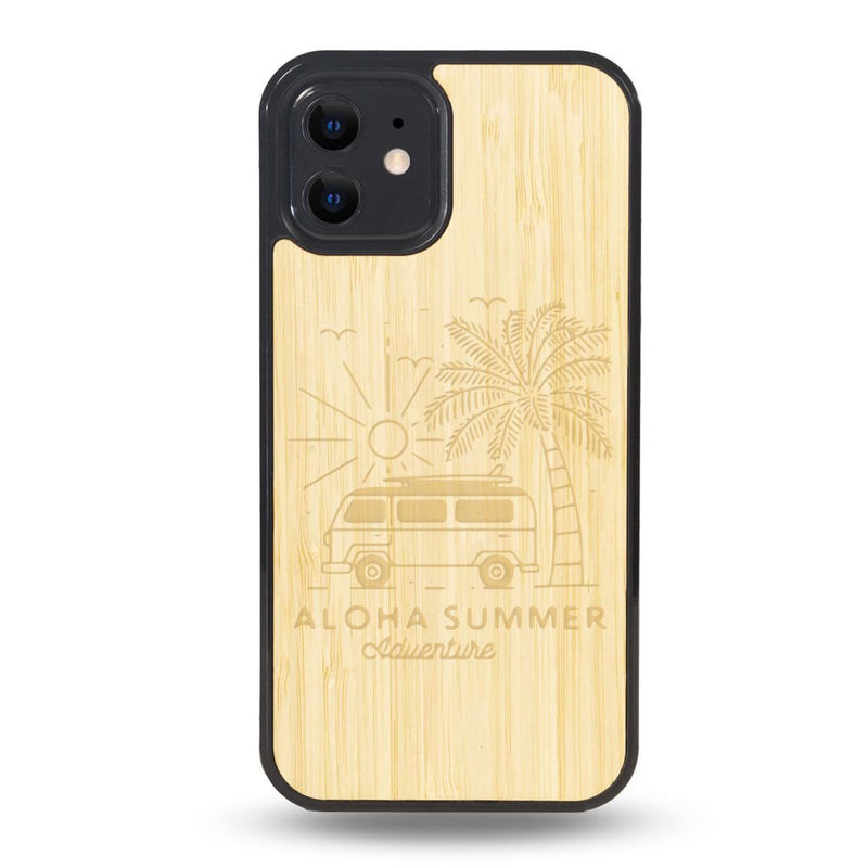 Coque MagSafe - Aloha summer - Coque en bois