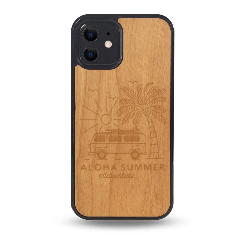 Coque MagSafe - Aloha summer - Coque en bois