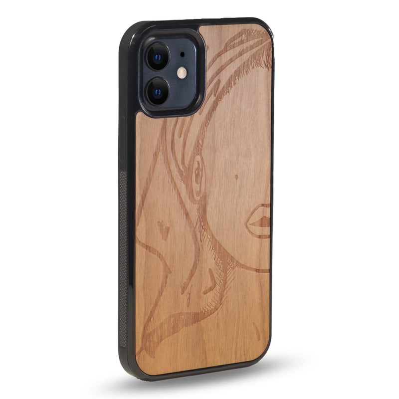 Coque MagSafe - Au Féminin - Coque en bois