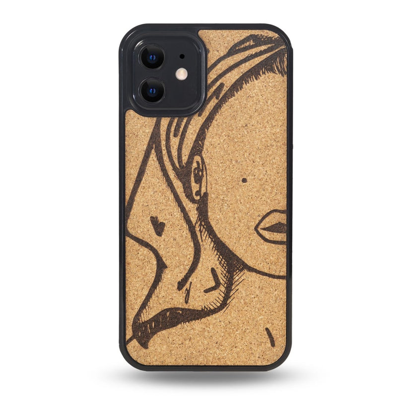 Coque MagSafe - Au Féminin - Coque en bois