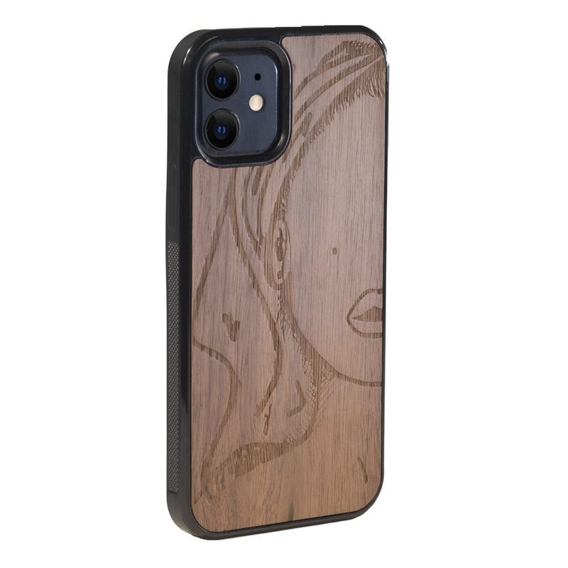 Coque MagSafe - Au Féminin - Coque en bois