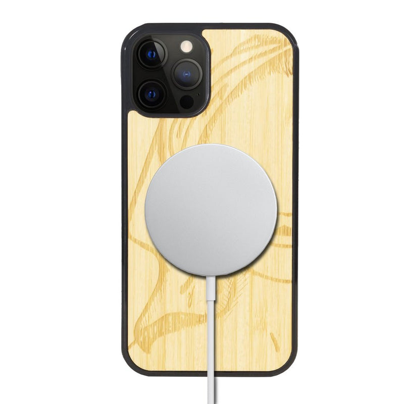 Coque MagSafe - Au Féminin - Coque en bois