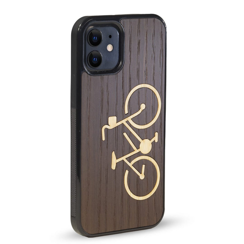 Coque MagSafe - Le Vélo - Coque en bois