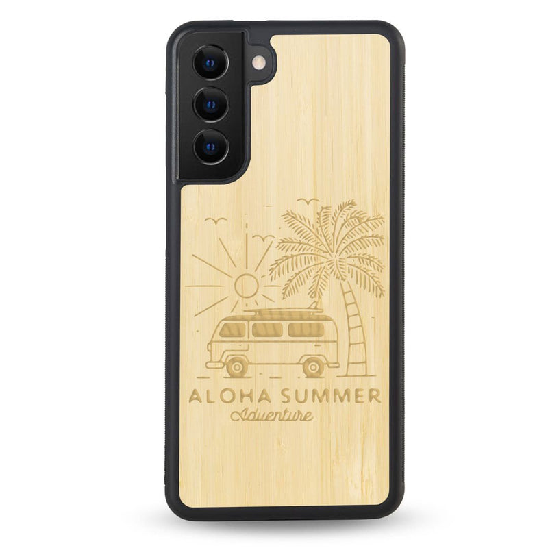 Coque OnePlus - Aloha Summer - Coque en bois