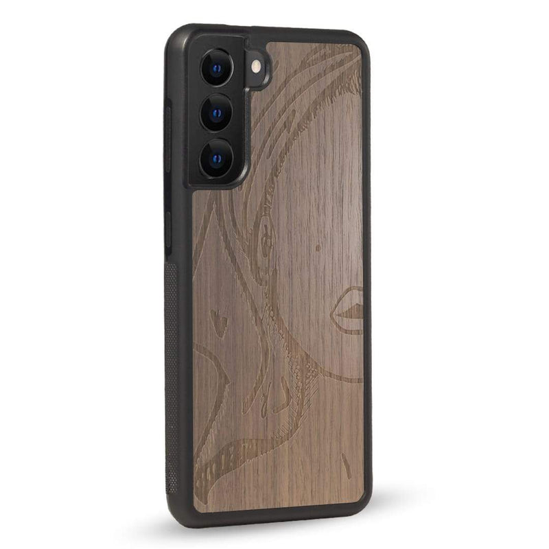 Coque OnePlus - Au Féminin - Coque en bois