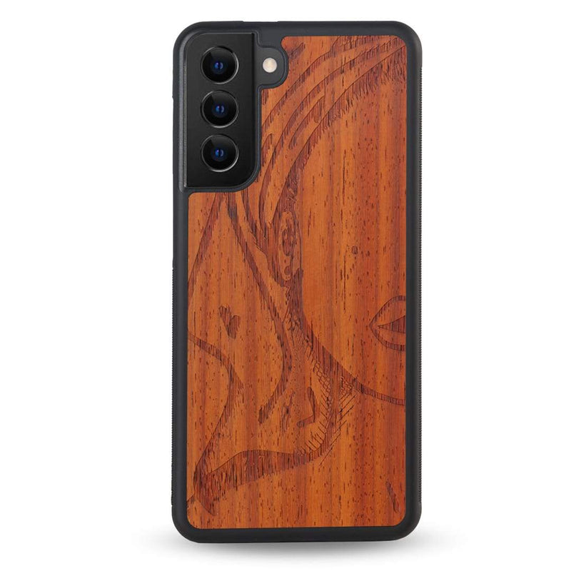 Coque OnePlus - Au Féminin - Coque en bois