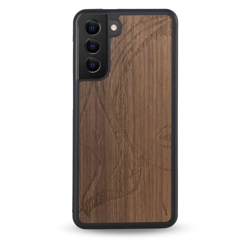 Coque OnePlus - Au Féminin - Coque en bois