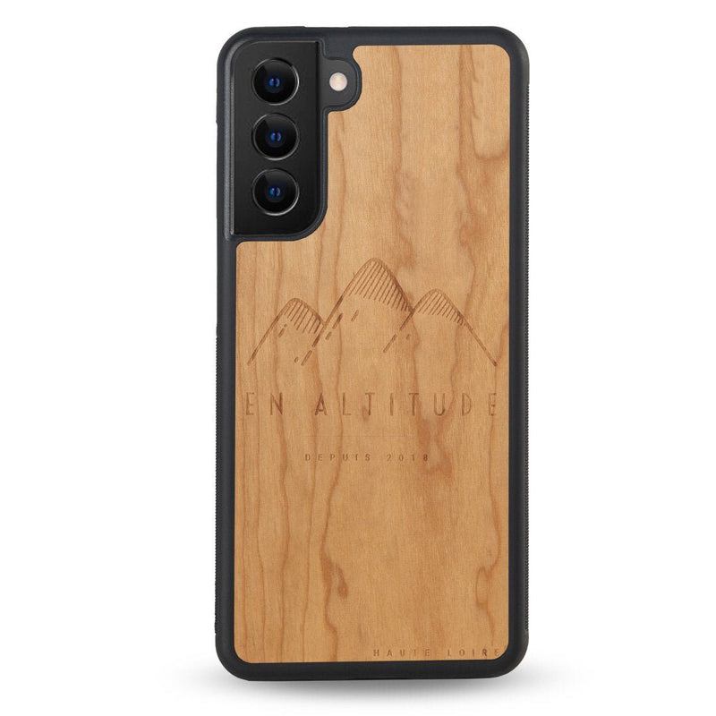 Coque OnePlus - En Altitude - Coque en bois