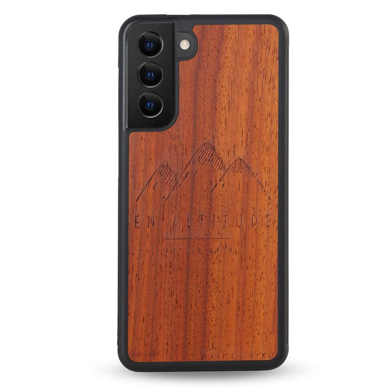 Coque OnePlus - En Altitude - Coque en bois