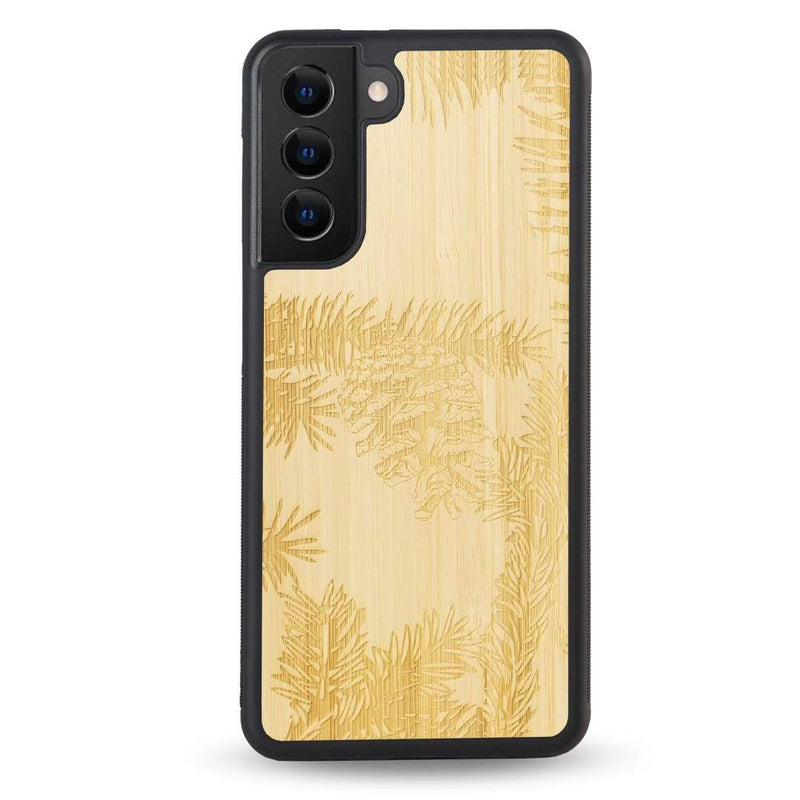 Coque OnePlus - La Pomme de Pin - Coque en bois