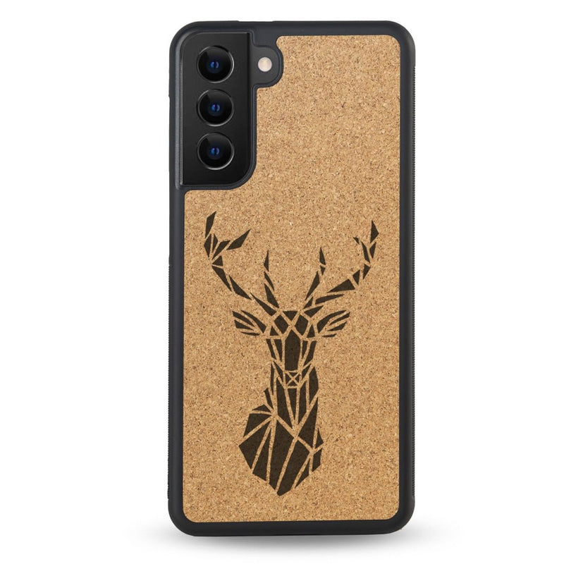 Coque OnePlus - Le Cerf - Coque en bois