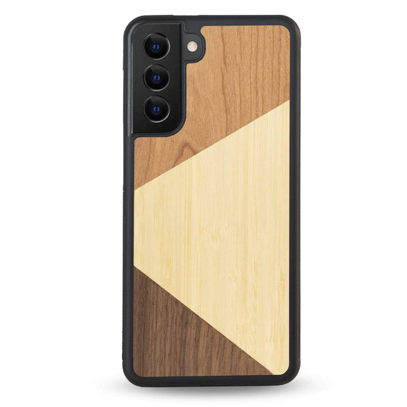 Coque OnePlus - Le Trio - Coque en bois