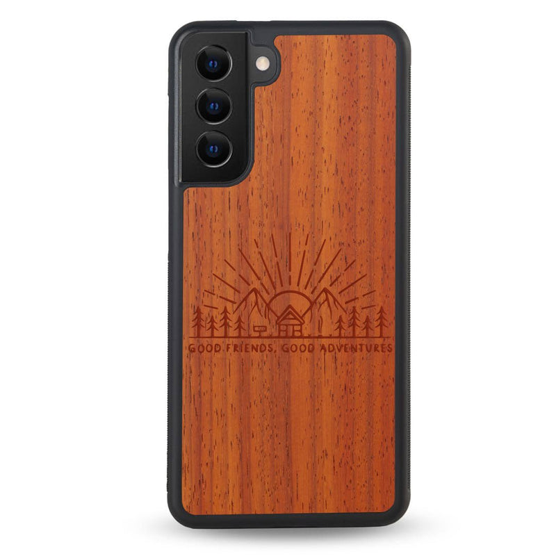 Coque OnePlus - Sunset Lovers - Coque en bois