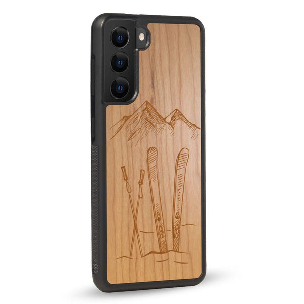 Coque OnePlus - Winter Holliday - Coque en bois