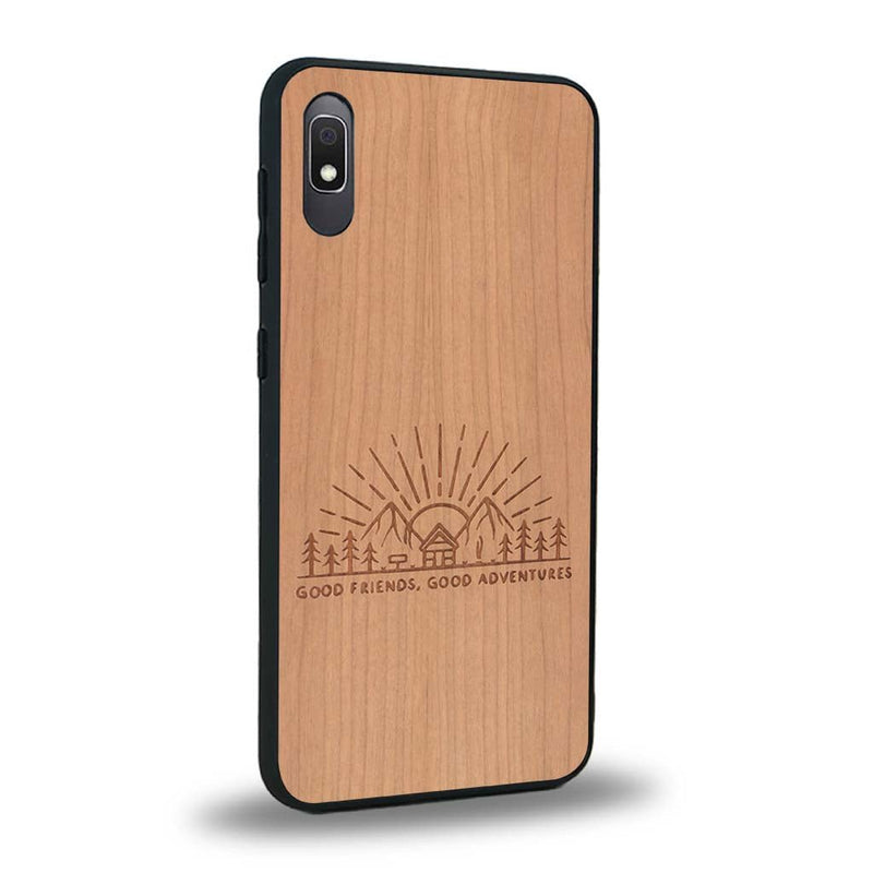 Coque Samsung A10E - Sunset Lovers - Coque en bois