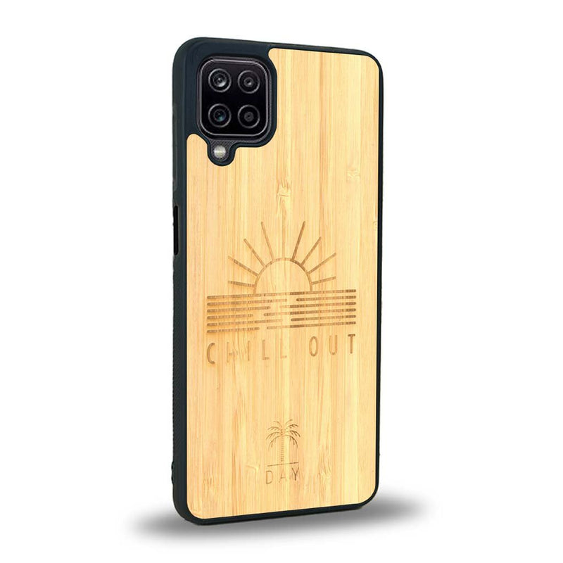 Coque Samsung A12 5G - La Chill Out - Coque en bois