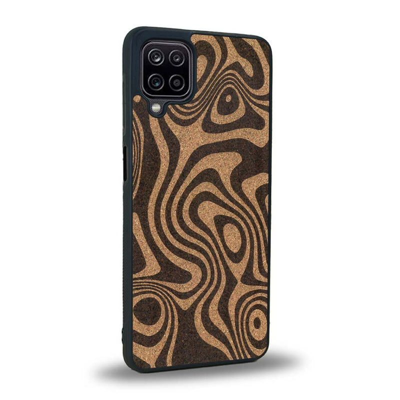 Coque Samsung A12 - L'Abstract - Coque en bois