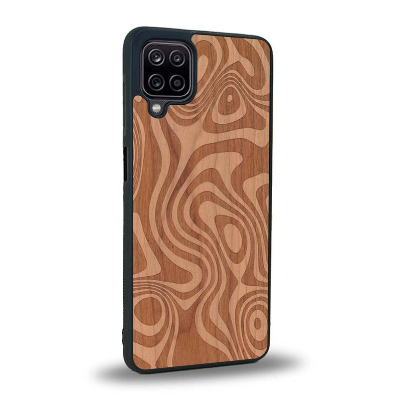 Coque Samsung A12 - L'Abstract - Coque en bois