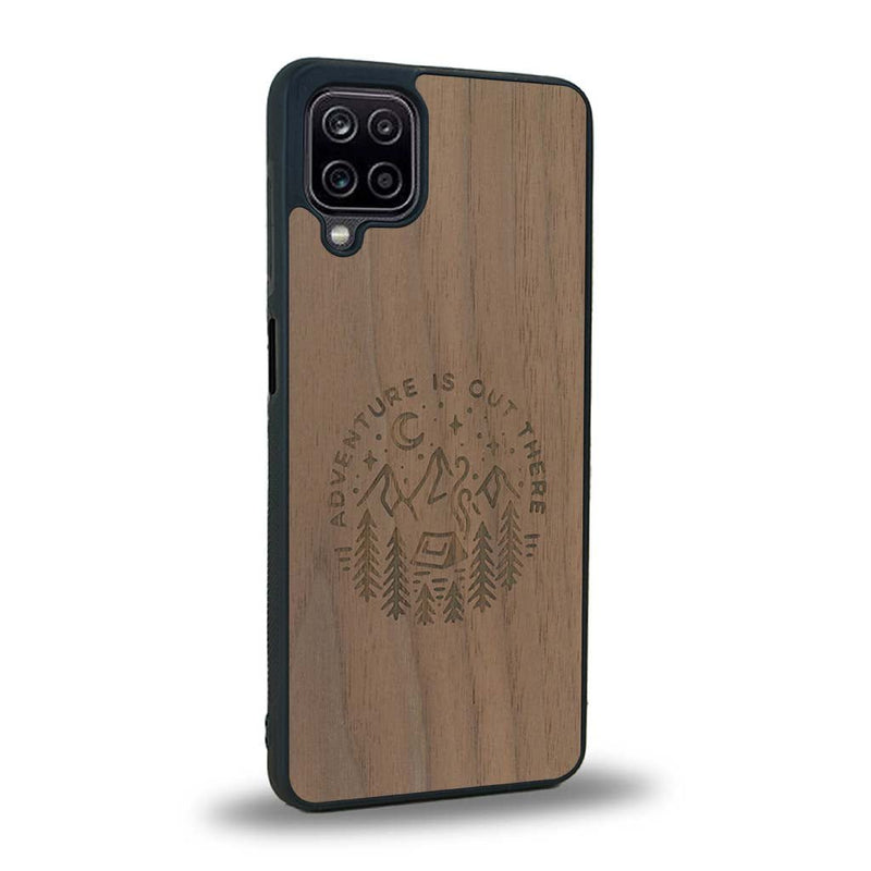 Coque Samsung A12 - Le Bivouac - Coque en bois