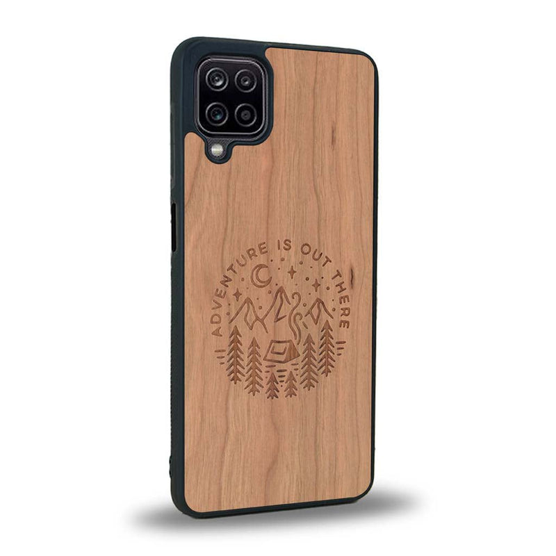 Coque Samsung A12 - Le Bivouac - Coque en bois