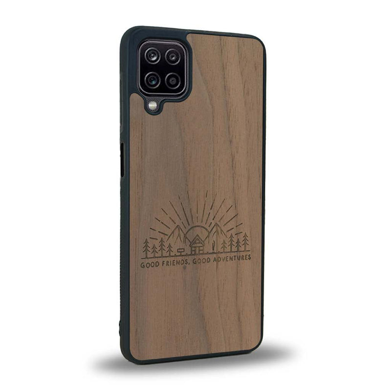 Coque Samsung A12 - Sunset Lovers - Coque en bois