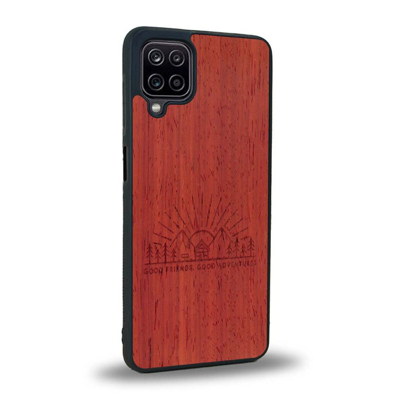 Coque Samsung A12 - Sunset Lovers - Coque en bois