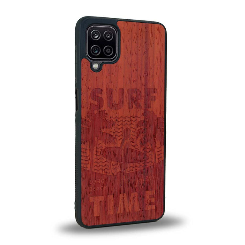 Coque Samsung A12 - Surf Time - Coque en bois