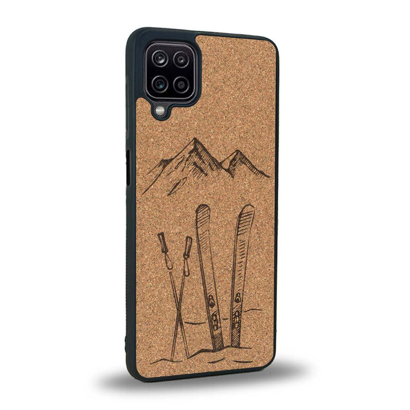 Coque Samsung A12 - Winter Holidays - Coque en bois