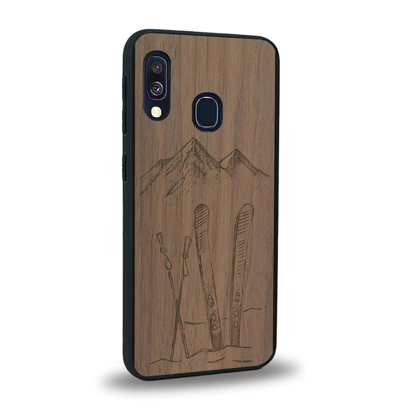 Coque Samsung A20E - Winter Holidays - Coque en bois