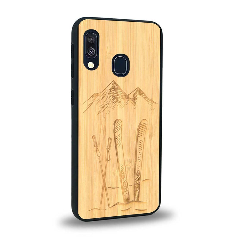 Coque Samsung A20E - Winter Holidays - Coque en bois