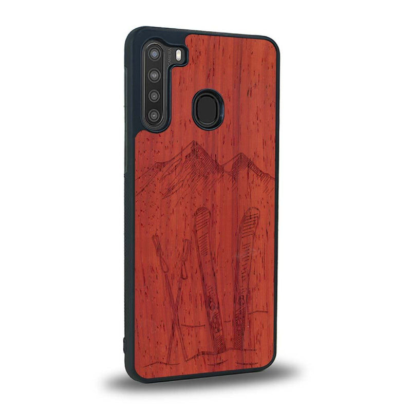 Coque Samsung A21 - Winter Holidays - Coque en bois