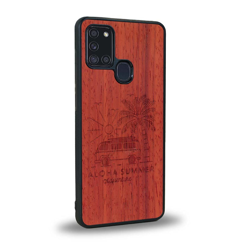 Coque Samsung A21S - Aloha Summer - Coque en bois