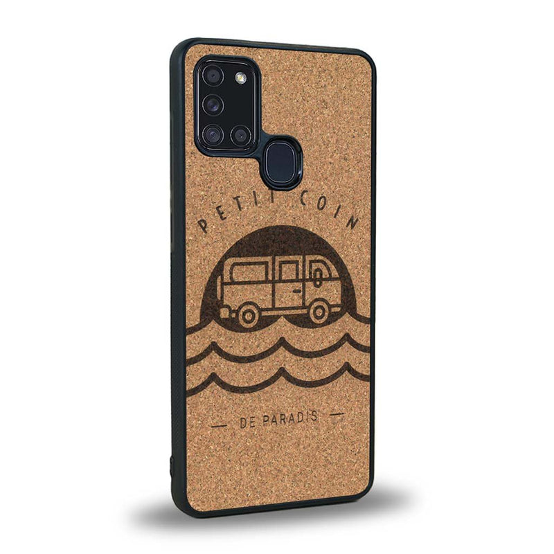 Coque Samsung A21S - Le Petit Coin de Paradis - Coque en bois