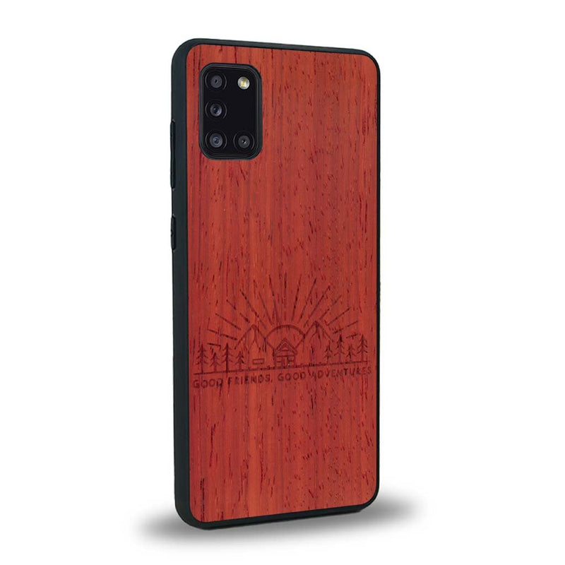 Coque Samsung A31 - Sunset Lovers - Coque en bois