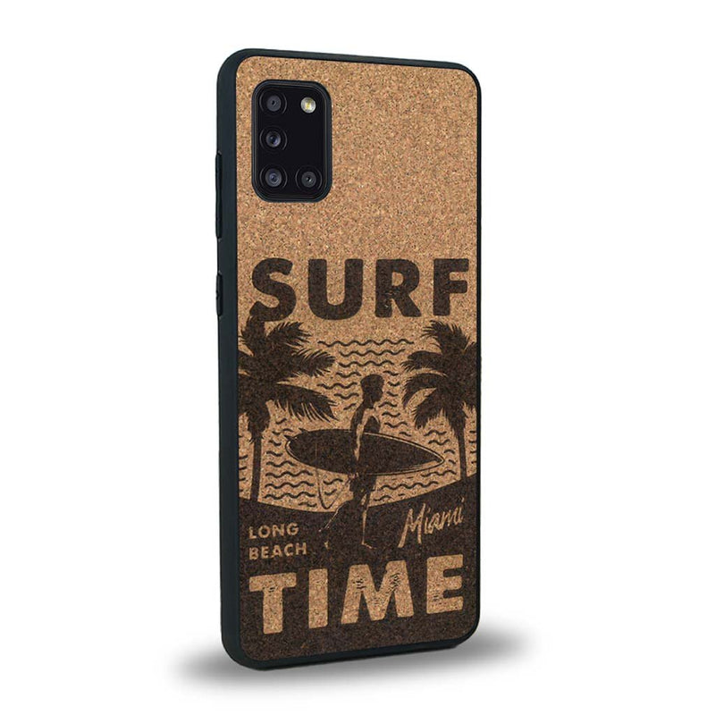 Coque Samsung A31 - Surf Time - Coque en bois