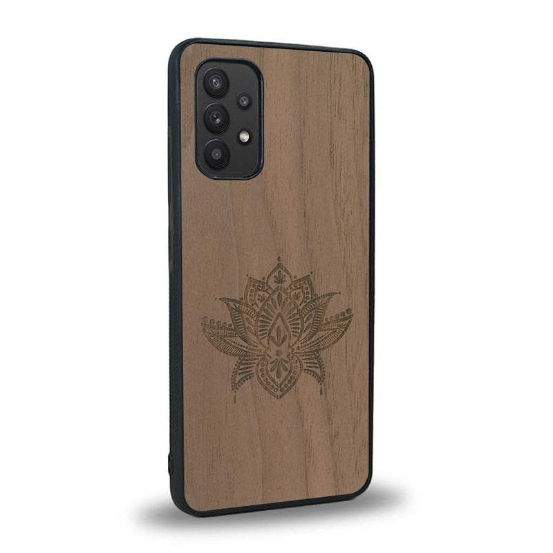 Coque Samsung A32 4G - Le Lotus - Coque en bois