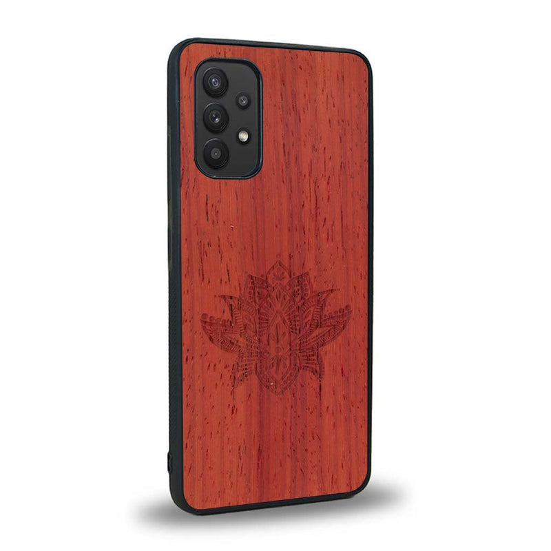 Coque Samsung A32 4G - Le Lotus - Coque en bois