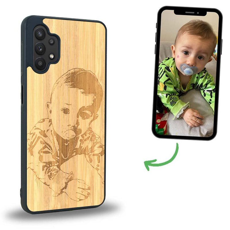 Coque Samsung A32 5G - La Personnalisable - Coque en bois