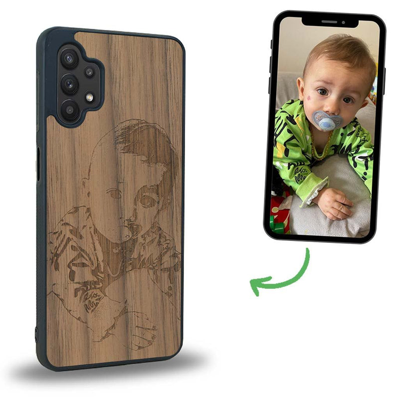 Coque Samsung A32 5G - La Personnalisable - Coque en bois