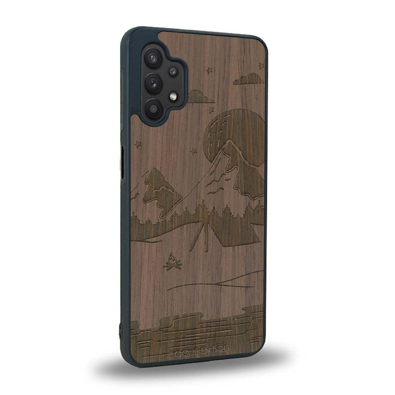 Coque Samsung A32 5G - Le Campsite - Coque en bois