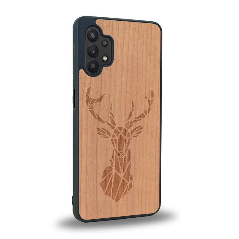 Coque Samsung A32 5G - Le Cerf - Coque en bois